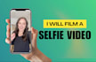 film a natural selfie video