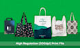 do your paper, plastic, cotton, polyester, tote bag design