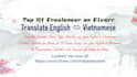 translate english to vietnamese 1000 words