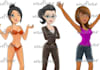 create you a amazing, custom female MASCOT