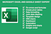 fix excel formulas, spreadsheet errors, create dashboards reports and vba macros