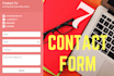 fix or create a custom contact form in wordpress