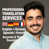 translate english to german, spanish, or french accurately