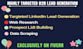 provide targeted b2b lead generation and email list building