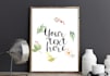 design high resolution printable quote posters