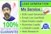 do web search, lead generation, email collect, business leads