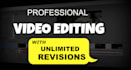 do professional video editing