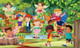 create beautiful children book illustrations