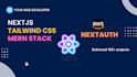 develop web applications using nextjs tailwind and nodejs