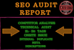 do SEO audit with analysis broken links