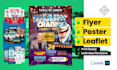design flyers, posters, leaflets for your business