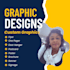 create amazing logo design, brand identity or graphic designs