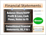prepare financial statements year end accounts along with notes