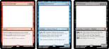 design an mtg card minus the art