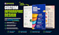 design a professional custom infographic for your business