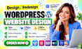 create wordpress ai website development design redesign migration wp developer