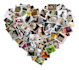 create a creative photo collage and enhance your photos