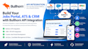 integrate CRM or ats API to any website