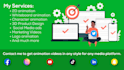 make whiteboard doodle video animation or 2d explainer video