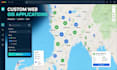 develop interactive web gis maps and geospatial applications