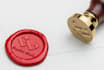 design unique wax seal stamp logo signature