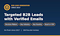 build targeted b2b lead lists with verified emails