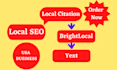 do 100 best USA local citations and business listing for promote local business