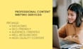 write SEO friendly articles and research content for you
