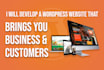 develop perfect business wordpress website