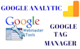 setup google analytics webmaster and tag manager tools