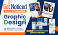 design professional flyer, poster, brochure within 12 hours