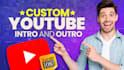 do custom youtube intro and outro, or motion graphics
