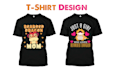 create trendy t shirt design, pod, etsy, amazon