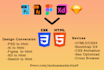 convert psd to HTML,figma to HTML, xd to html responsive