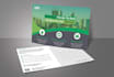 do attention grabbing direct mail eddm postcard design