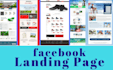 create facebook landing page
