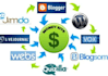create a linkwheel from 5 web blogs