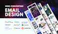 design a responsive and editable mailchimp email template