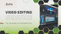 edit podcast video, youtube and zoom interviews