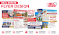 design real estate flyer