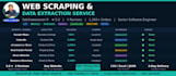 do web scraping, data extraction and web research