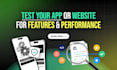 do qa testing, app testing, web testing for bugs and usability report