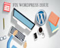 fix wordpress issues, errors or problems