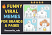 make viral, funny memes for instagram, tiktok, or x