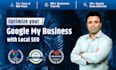 optimize google business profile for local SEO ranking