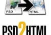 convert your psd design into html + css design
