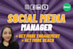 your social media manager