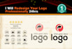 redesign your logo professionally