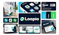 design business logo and branding kit package with brand identity