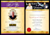 certificate design, award, training, appreciation etc